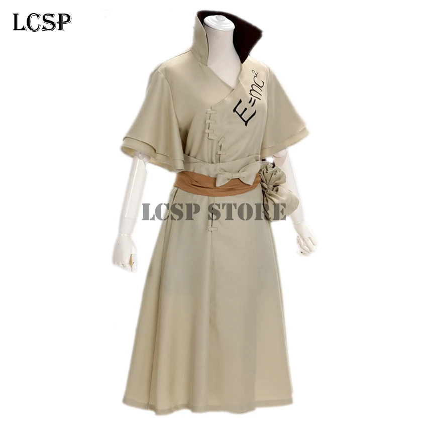 LCSP Dr.STONE Ishigami Senku Косплей Костюм японское аниме Униформа полный комплект костюм