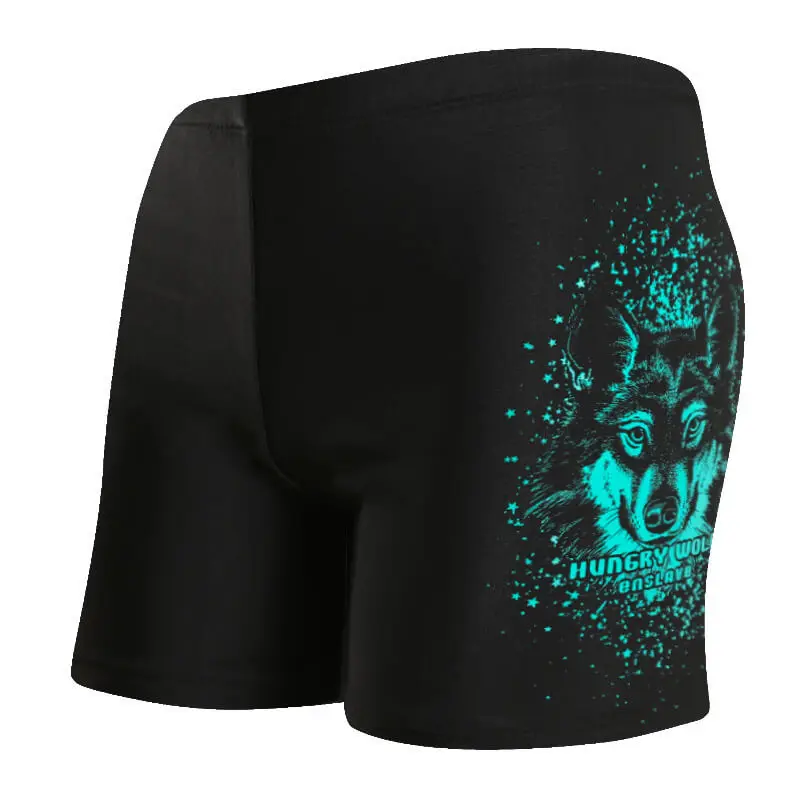 

Men Swimming Short Trunks Male Beach Pool Swimwear Nylon Wave Quick Drying Swimsuit Printing Quick-dry Underwear Boxer