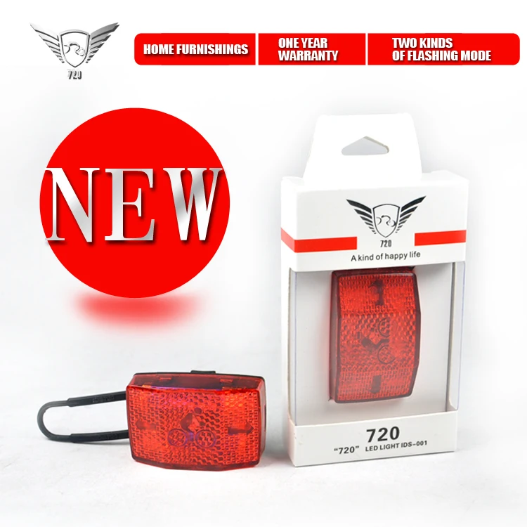 3LED Bike Light Cheap Wholesale Price! Bicycle Tail Water Resistant Mountain Safety Back Rear Led Lamp | Спорт и развлечения