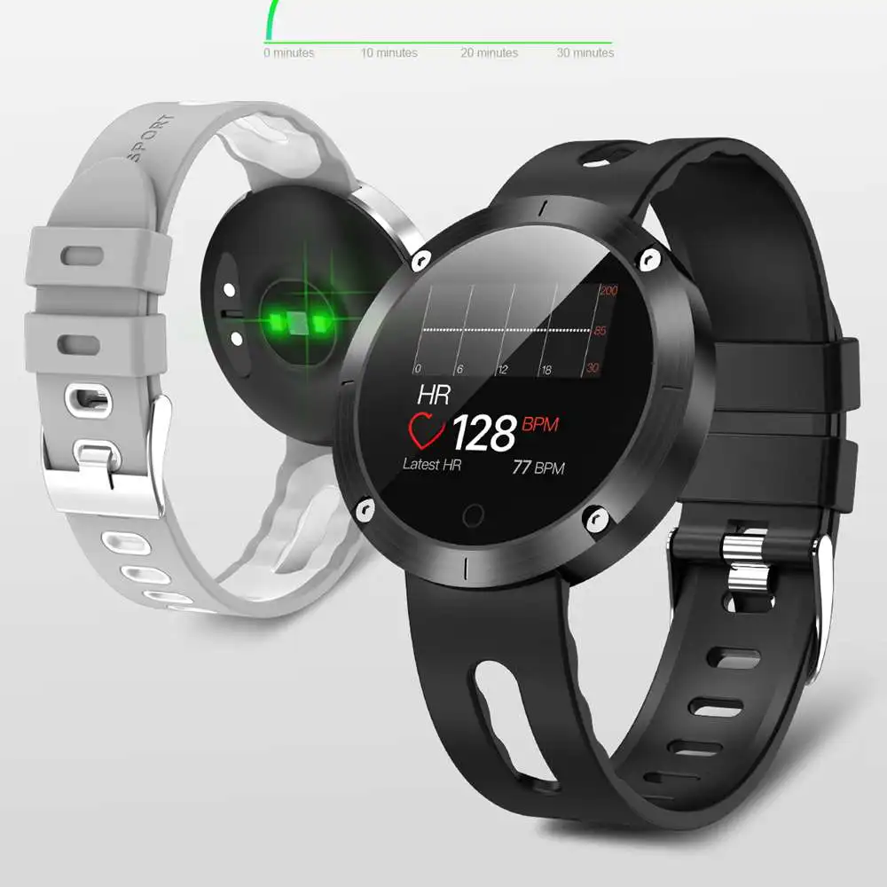 

2019 New DM58 PLUS Bluetooth Bracelet 4.0 Blood Pressure H&R IP68 waterproof Activity Tracker Smart Watch Men Gift For Friend