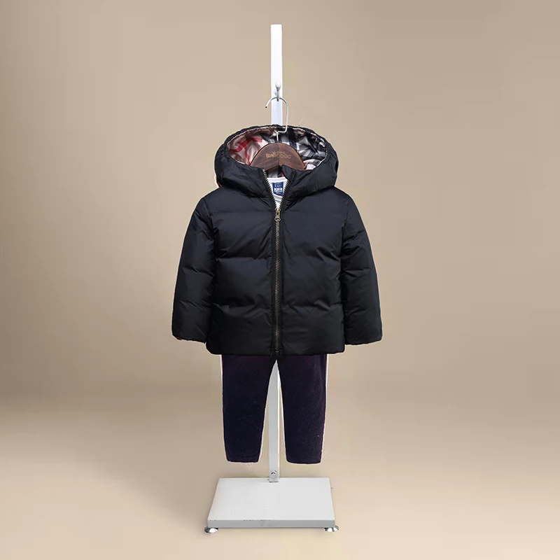 New brand winter down coat boys girls children hooded design thick add children s clothing baby
