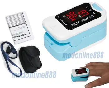 

NEW CMS50M Finger Pulse Oximeter Fingertip Oxygen Monitor SPO2 PR,LED CASE