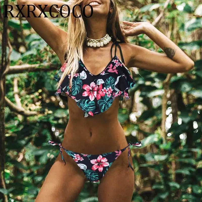 

Bikini Swimsuit Swimwear Women Bikini Set Push Up High Neck Bathing Suit Biquini Maillot De Bain Femme Beachwear Swim Wear