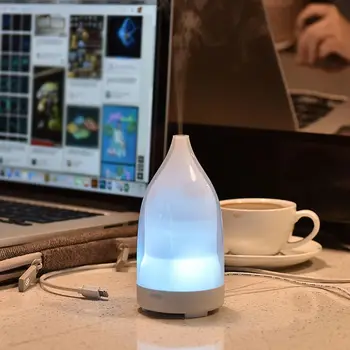 

Hot 50ML Essential Oil Diffuser Ultrasonic LED Light USB Port For Option Aroma Diffuser Difusores Humidifier Usb New Arrival
