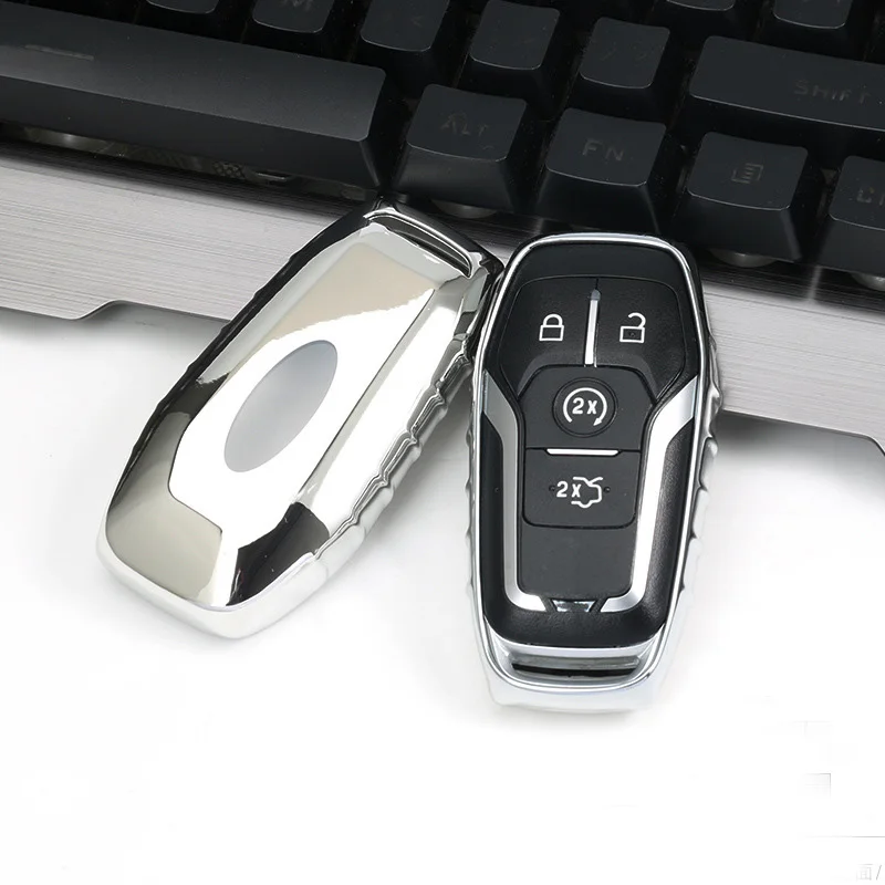 

Original Design Soft TPU Car Key Remote Cover Case Suitable for Ford Taurus Mustang F-150 Explorer Fusion Mondeo Edge Smart Key