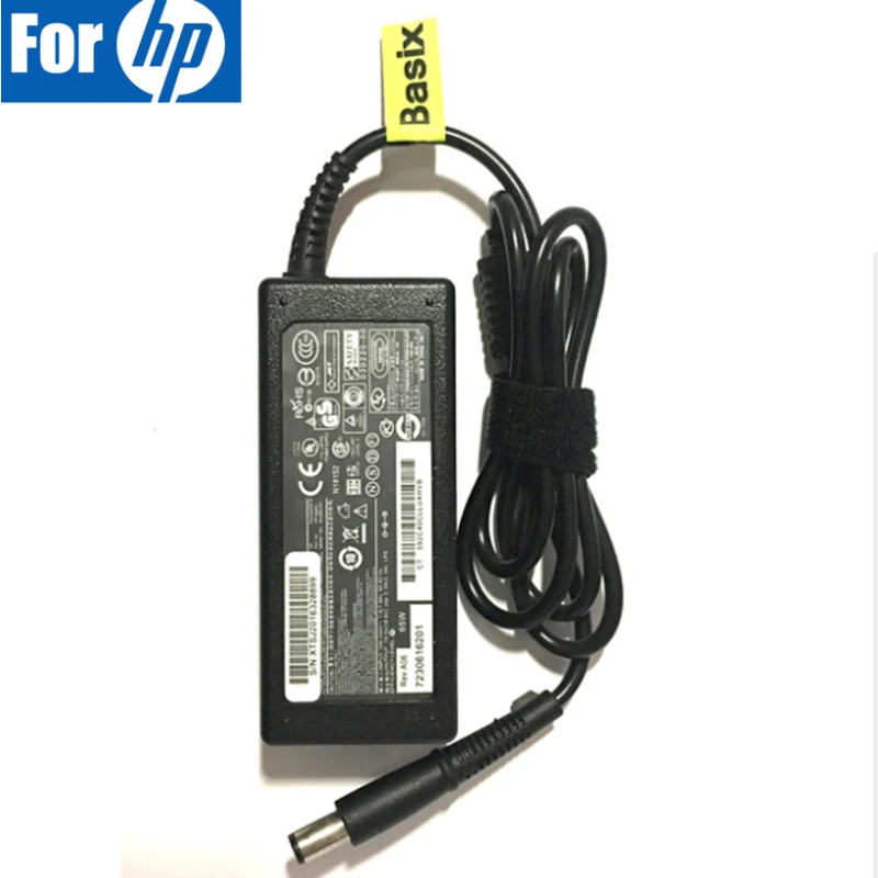Najtaniej Basix 18.5 V 3.5A 65 W oryginalny adapter AC ładowarka dla Laptop HP Compaq Presario Cq58 Cq57 Cq56 Cq60 Cq61 cq62 Cq50