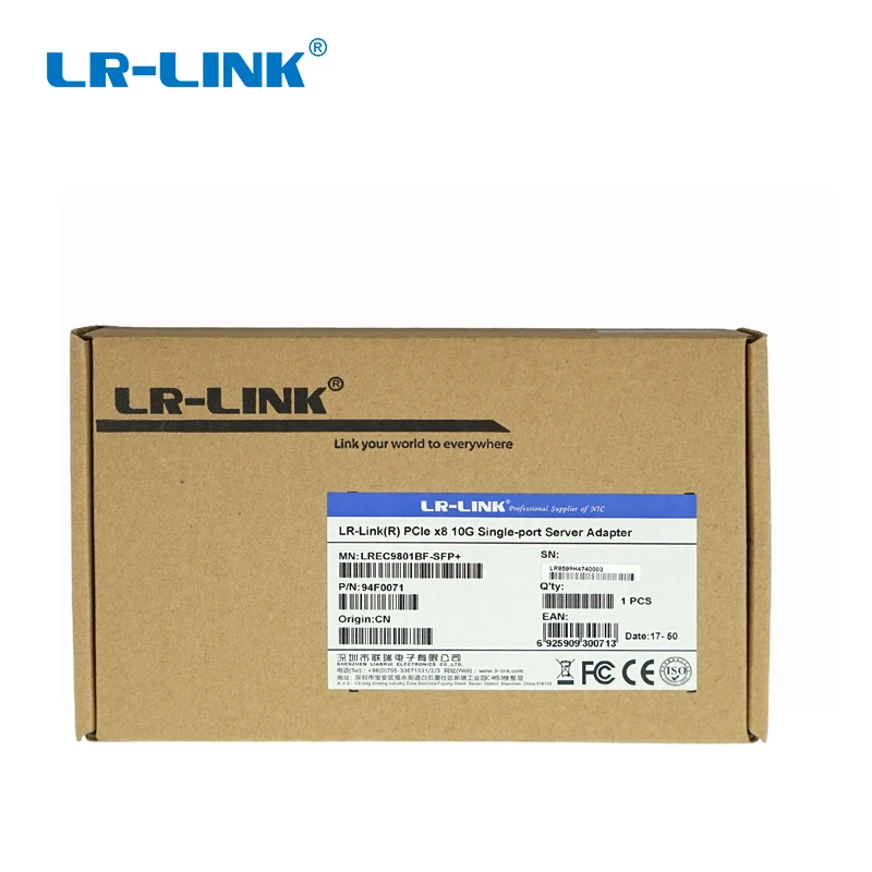 LR LINK 9801BF SFP pci express Network Card 10 gigabit ethernet Fiber Optical Lan card server 5