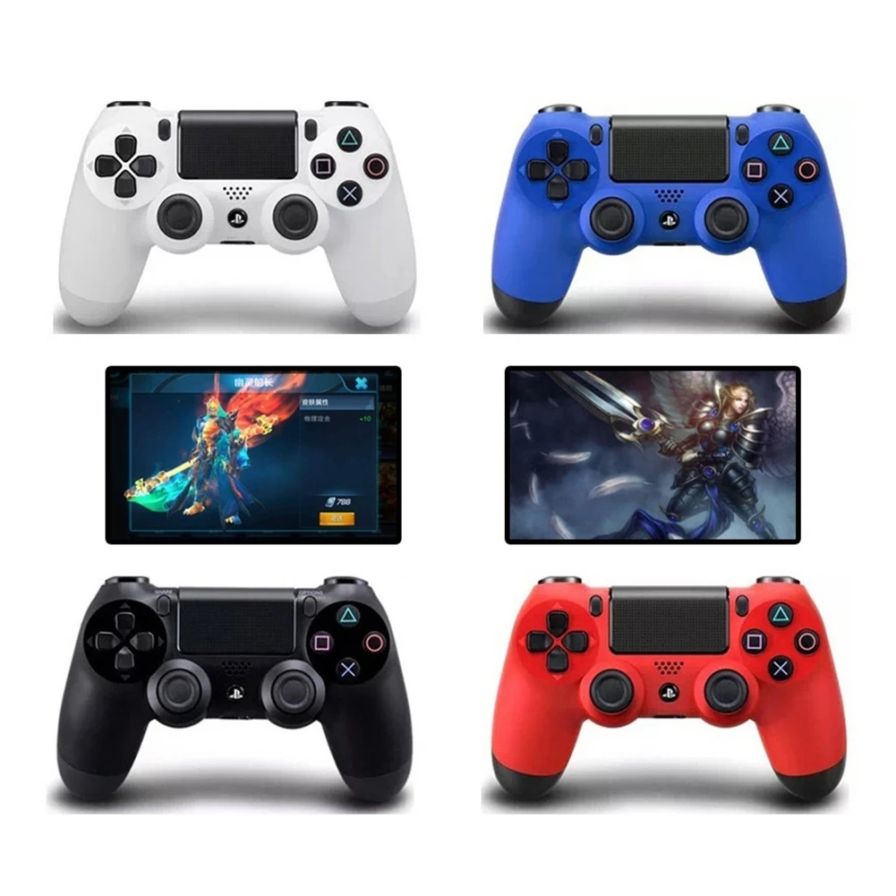 CUJMH PS4 игровой джойстик проводной контроллер Беспроводной вибрации Band для