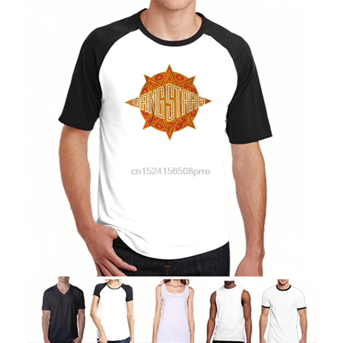 Забавная Мужская футболка белая футболки черная Gang Starr Hard To Earn Promo t-shirt