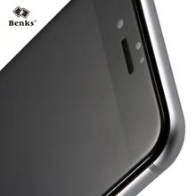 Benks 7 / 7Plus 3D Curved Full Screen Protection 0.4mm 9H AGC Tempered Glass Mobile Phone Protector Film for iPhone 7 plus Black