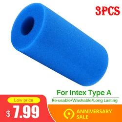 3pcs/5pcs Intex Type A Swimming Pool Accessories Cleaner Foam Filter Sponges Reusable Washable Filter Foam Sponge Intex Filter 3pcs/5pcs Intex Type A Swimming Pool Accessories Cleaner Foam Filter Sponges Reusable Washable Filter Foam Sponge Intex Filter