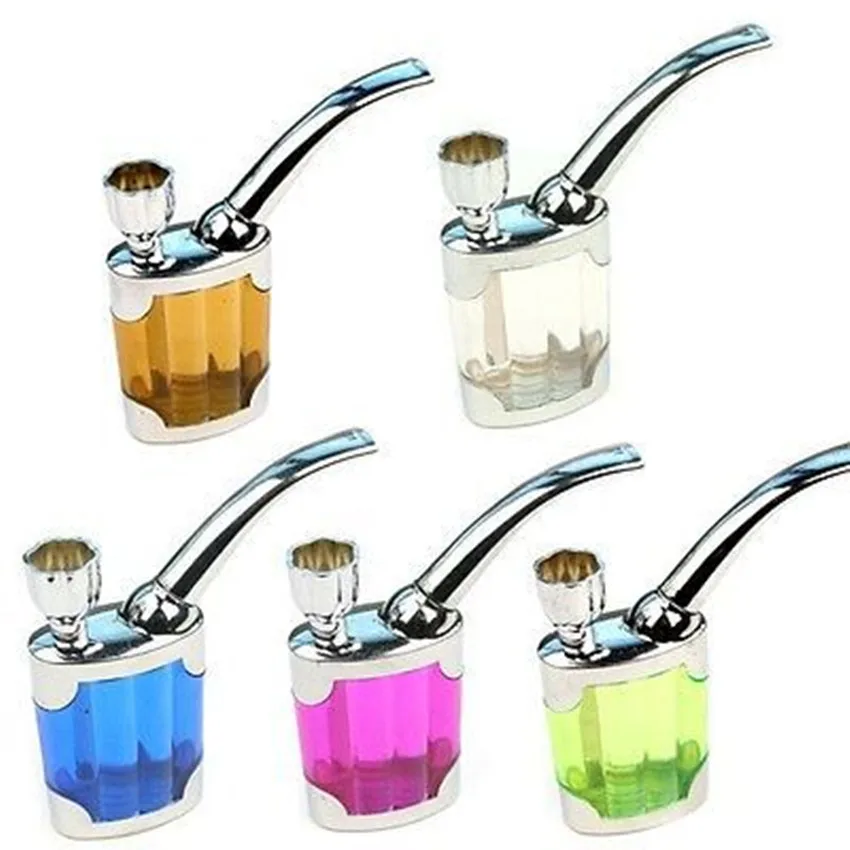 Water Smoking pipe Narguile Tobacco Pipe Cigarette holder for smoker shisha hookah cachi water