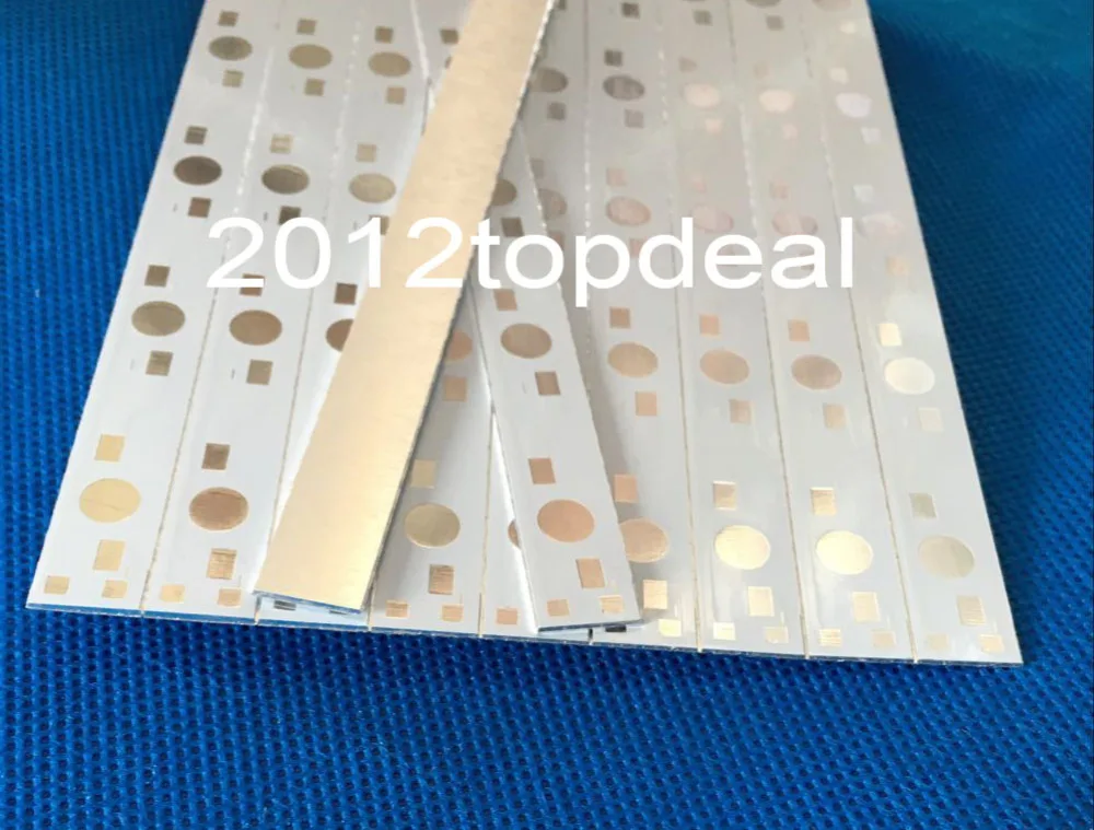 10 шт. алюминиевая печатная плата 30 см x 1 для светодиодов серии 12x1 Вт 3 5 Вт|led flourescent