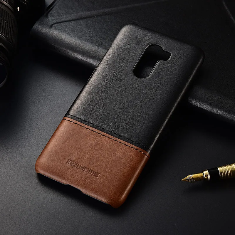 Глобальная версия Xiaomi POCOPHONE F1 POCO чехол для задней панели из натуральной кожи