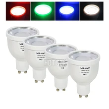 2,4G RGBW RGBWW GU10 AC85-265V светодиодный светильник с регулируемой яркостью/2,4G беспроводной пульт дистанционного управления/Mi светильник Wifi контроллер