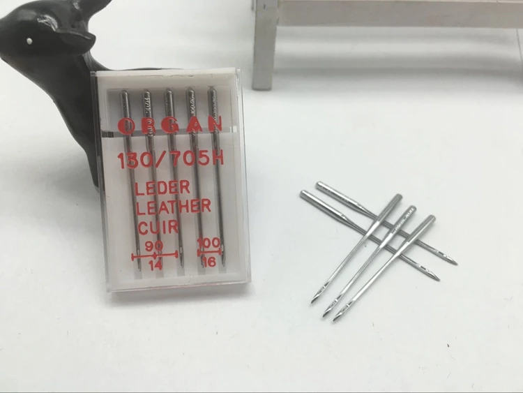 ORGAN SEWING MACHINE NEEDLES 130/705H DOMESTIC LEATHER MIX SIZE GOOD FOR OF ALL KINDS (1pack=5pcs)|sewing machine needle 130/705h|organ sewing