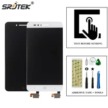 Хорошее SRJTEK для zte Voyage 4 лезвия A610 TD-LTE новый полный ЖК-дисплей Экран Дисплей + Сенсорный экран планшета Стекло объектив Сенсор сборки