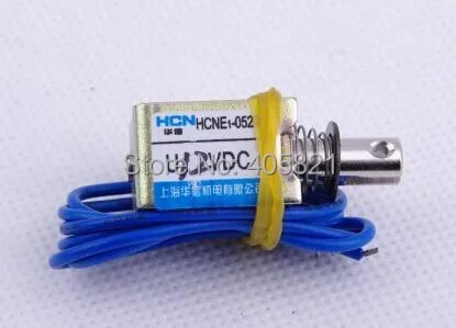 

12V Pull Hold/Release 10mm Stroke 4N Force Electromagnet Solenoid Actuator