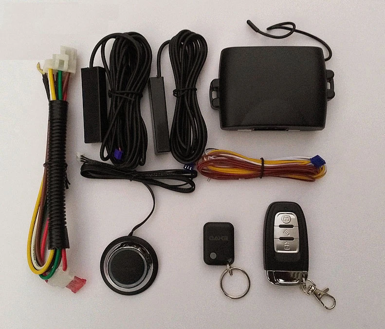 

PKE Car Alarm System Remote Central Locking Keyless Auto Entry Closers Windows Car Engine Start Stop Button For Mitsubish
