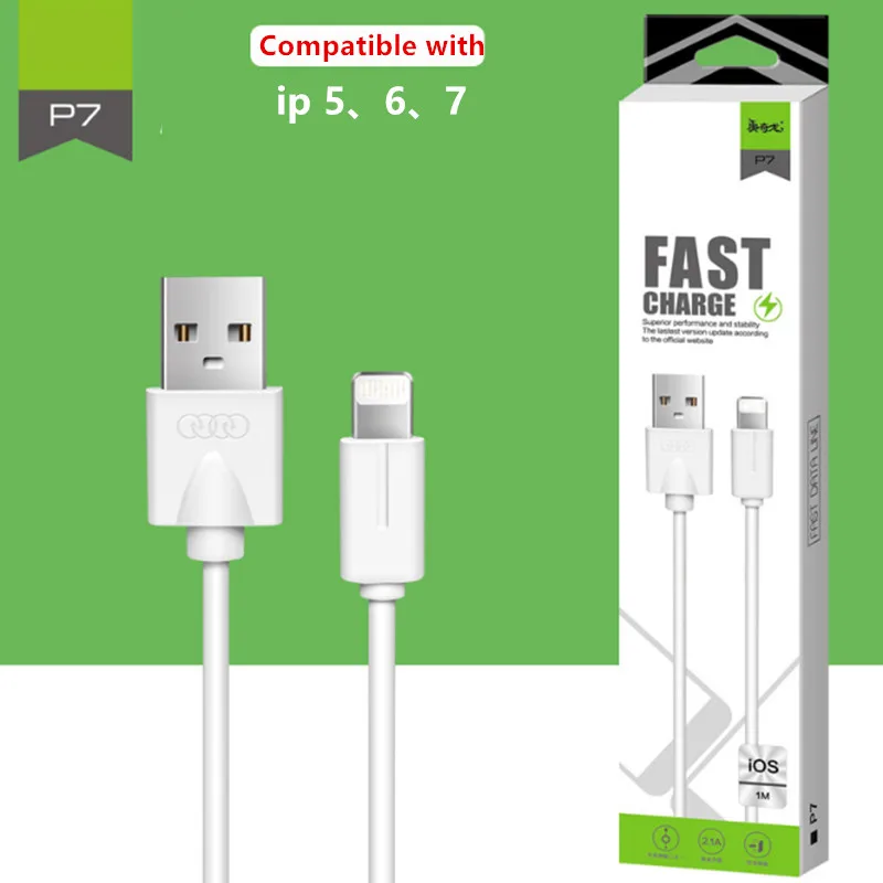 100 шт./лот USB кабель провод для быстрой зарядки для iPhone X 8 7 6s 6 5 мобильный телефон отправить federal, DHL