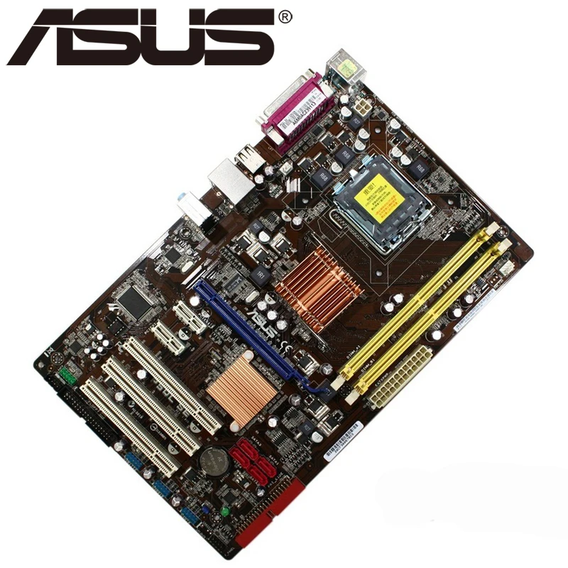 Asus P5QL SE настольная материнская плата P43 Socket LGA 775 Q8200 Q8300 DDR2 8G ATX UEFI BIOS оригинальная