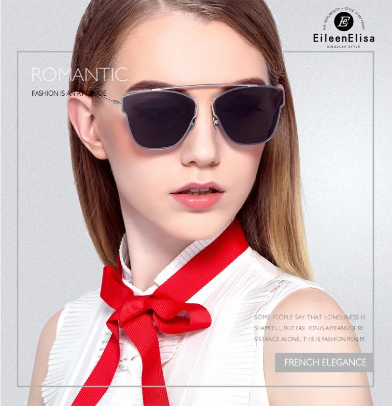 EE стеклами Солнцезащитные очки для женщин Для женщин ультра легкий Óculos де золь Новинка 2017 года UV400 защиты Защита от солнца Очки