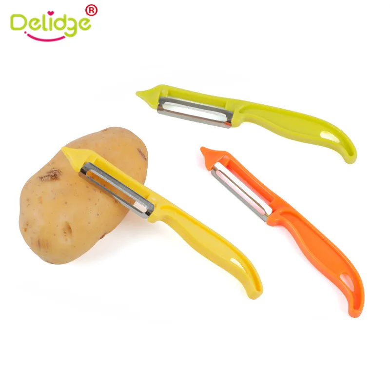 Delidge 1 Pc Plastic Potato Peeler Vegetables Knife Household Kitchen Gadget Home Tools Accessories Cucumber Peelers& zester