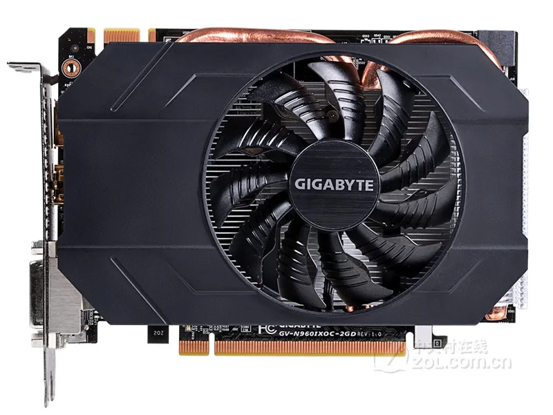 Gigabyte GV-N960IXOC-2GD оригинальный Графика карты 128Bit GTX 960 2G GDDR5 видеокарта 2 * DVI 1 HDMI DP для