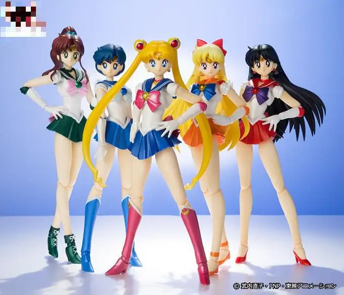 Sailor Moon, Action Figures, Hot Toys All Members Of The Hot Sale