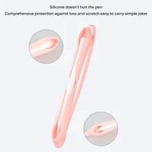 Силиконовый чехол для IPad Pro 9,7/10,5/11/12,9 чехол для IPad карандаш 2 1 держатель с ремешком планшет ручка-стилус Мягкий рукав