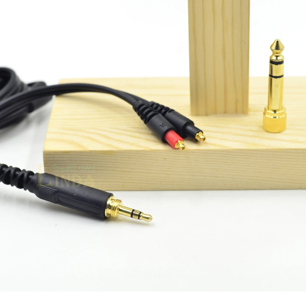 Замена двойной кабель выхода для наушников Shure SRH1440 SRH1540 1840 Lead HPASC