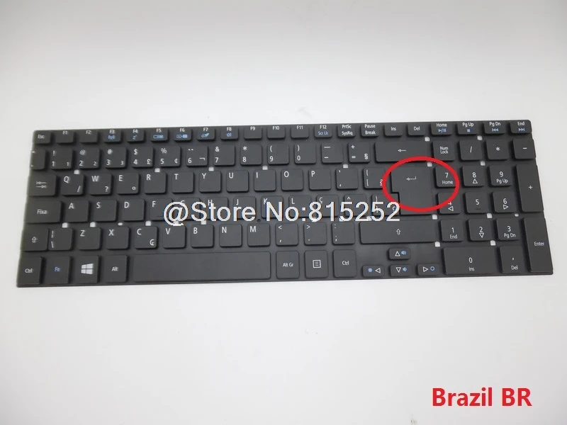 Клавиатура для ноутбука Acer Aspire Nautilus 5830 5830G 5830T 5830TG V3-531 V3-532 V3-551 Швейцарский SW
