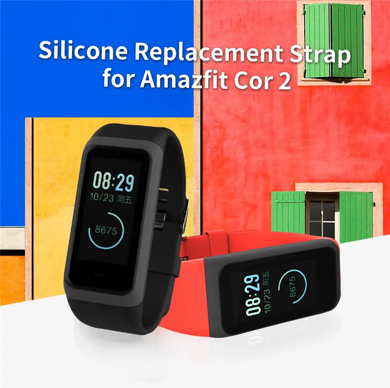 Браслет для Amazfit Cor 2 Xiaomi mi hua mi браслеты SIKAI Замена mi dong 2 ремешок на запястье