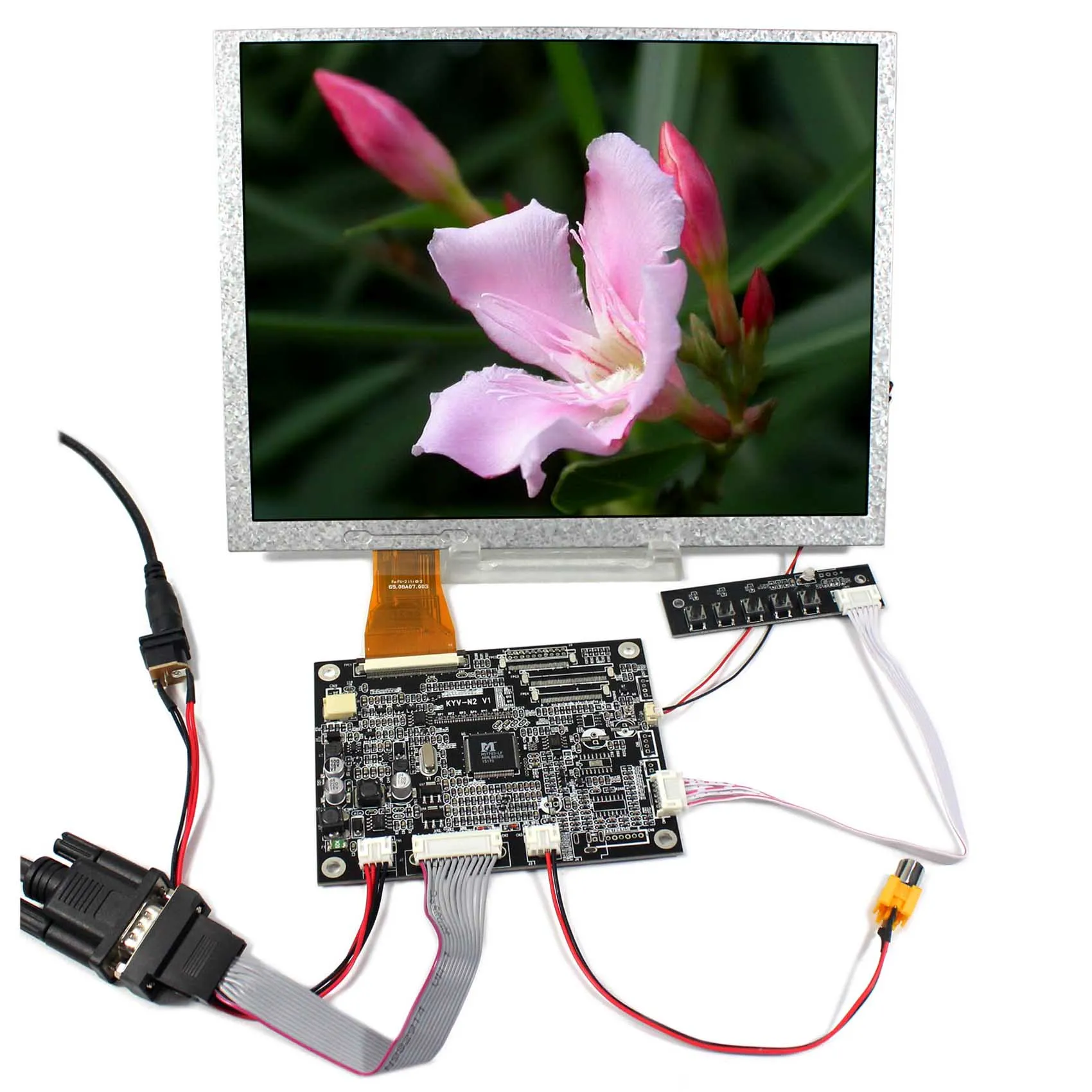 Плата драйвера VGA AV LCD 10 4 &quotA104SN03 800x600 4:3 TFT ЖК-дисплей | Электроника