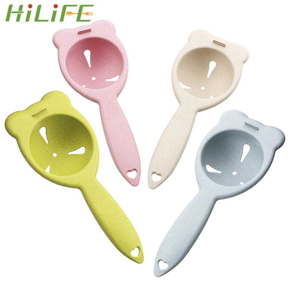HILIFE белый желток для просеивания яиц инструменты для шеф повара кухонный гаджет кухонные аксессуары пластиковый домашний кухонный инструмент разделитель яиц|Разделители для яиц| | АлиЭкспресс