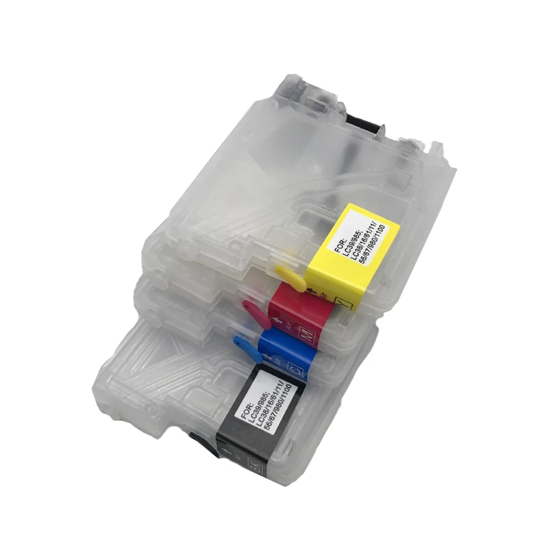 Vilaxh LC11 LC16 LC38 LC61 LC65 LC67 Refillable ink cartridge For Brother DCP 165C DCP 195C 3