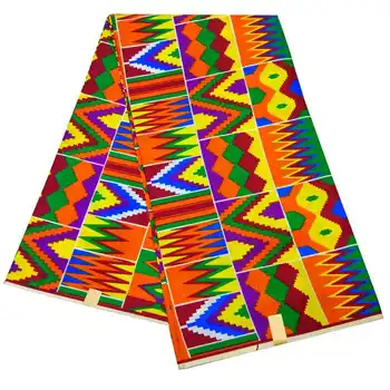 

Tissus African Fabric Batik 2019 New Latest Polyester African Wax Fabric Real Wax Print Ankara Fabric 6 Yards