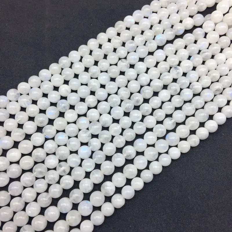 Бусины Из Натурального лунного камня 4/5/6/8/9 мм|stone beads|moonstone beadsbeads stone |