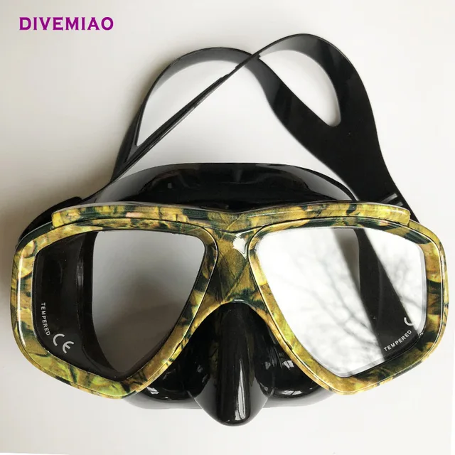 Professional dive mask for snorkerling goggle black free dive Mask with