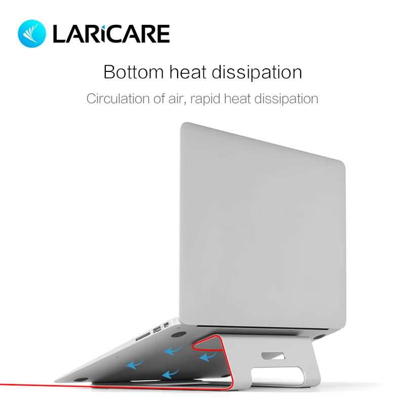 LARICARE Ldap-1, подставка для ноутбука из алюминиевого сплава, подставка для ноутбука, Офисная подставка для ноутбука, Эргономичная подставка для ноутбука, подставка для ноутбука