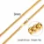 3-6MM Stainless Steel Men Chain Choker Necklace 17