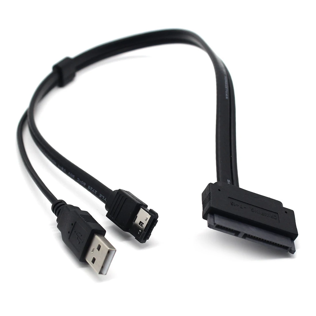 2 5 дюймовый жесткий диск SATA 22Pin к eSATA Дата кабель с питанием от USB адаптер для