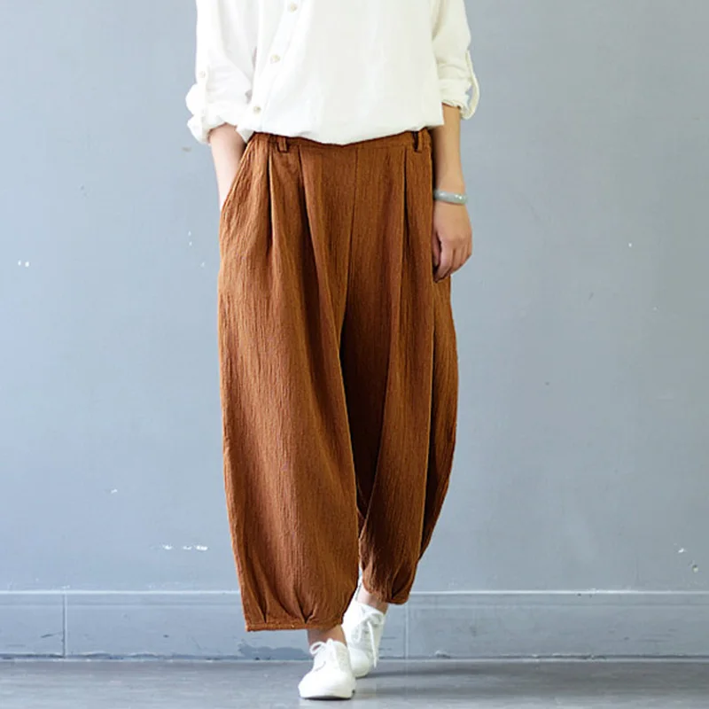 linen harem pants
