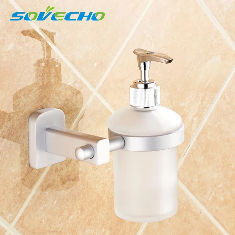 Free shipping liquid soap stand wall mounted ceramic bathroom