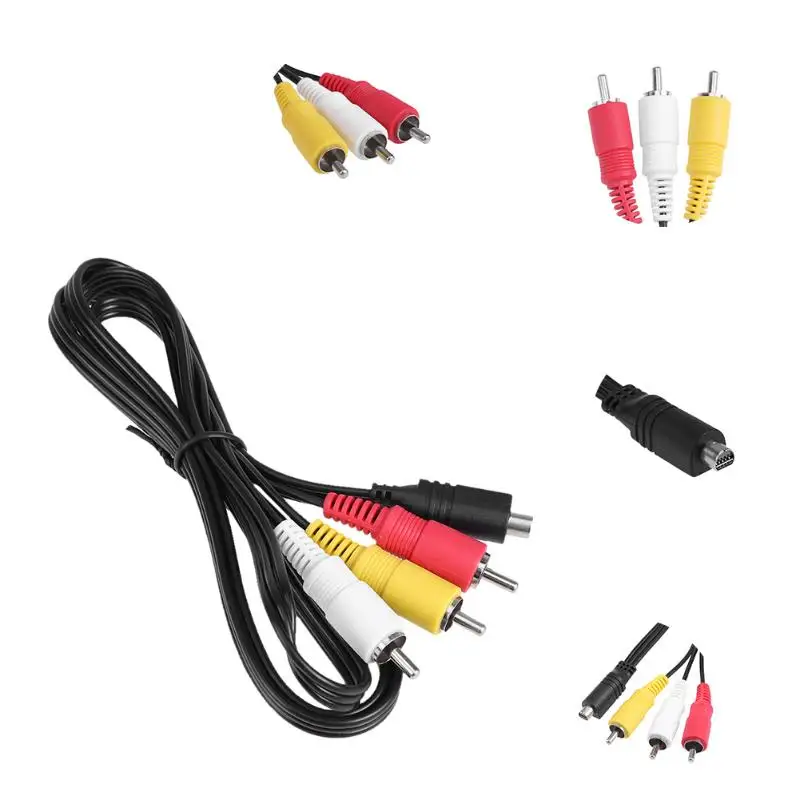 VMC 15FS Кабель адаптер A/V RCA для 10Pin камеры передачи данных кабель переходник аудио и