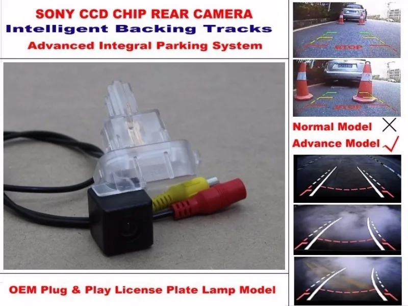 For Mazda 3 Axela Hatchback 2013~2015 Intelligent Car Parking Camera with Tracks Module Rear Camera CCD Night Vision (5)
