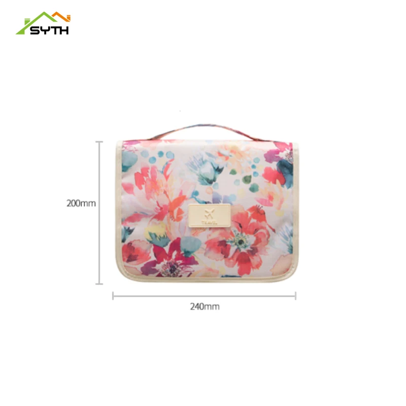 شنقا المنظم السفر تخزين حقيبة مستحضرات التجميل تحمل أدوات الزينة جيوب للنساء غسل حقيبة السفر الحمام ماكياج حقيبة شنقا المنظم السفر تخزين حقيبة مستحضرات التجميل تحمل أدوات الزينة جيوب للنساء غسل حقيبة السفر الحمام ماكياج حقيبة