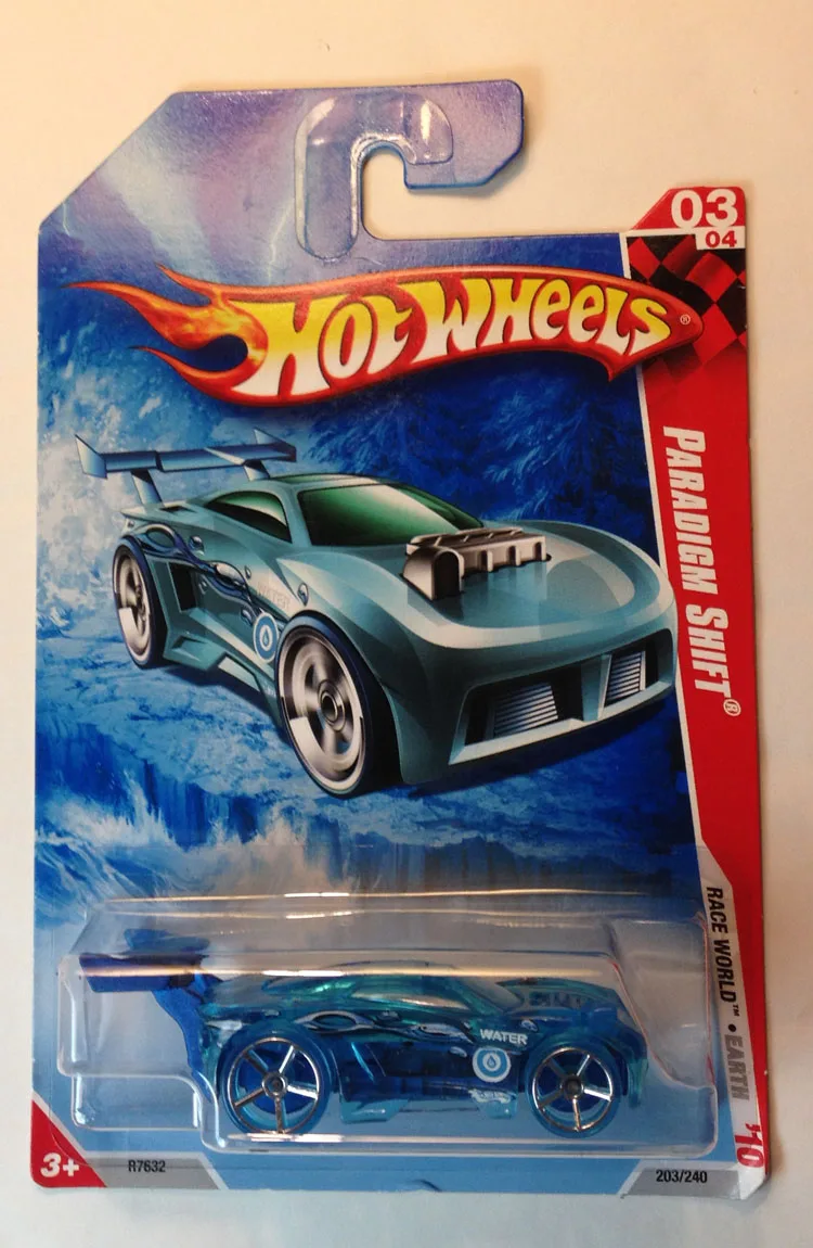 

2010 Hot Wheels 1:64 Car 203 Paradigm Shift Collector Edition Metal Diecast Cars Collection Kids Toys Vehicle For Gift