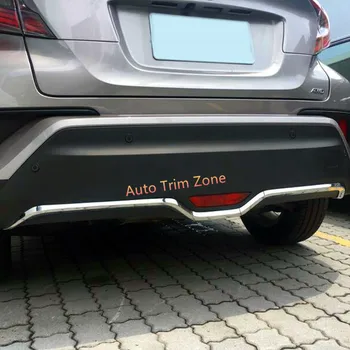 

Outside Rear Bumper Lower Radiator Grille Mouldings ABS 1PCS For Toyota C-HR CHR 2016-2017