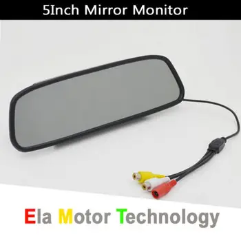

5" TFT LCD HD Car Rear View Mirror Monitor for Packing Backup Rear View Camera